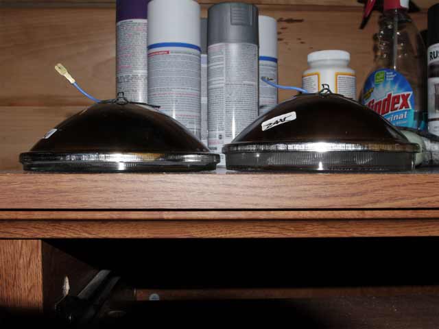 Mismatched lenses from the side