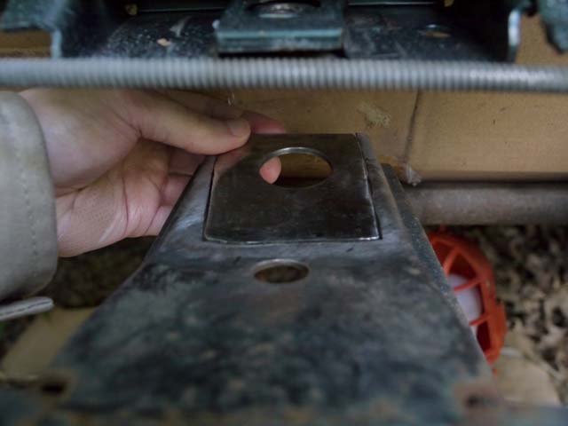 Grille mount bracket patch